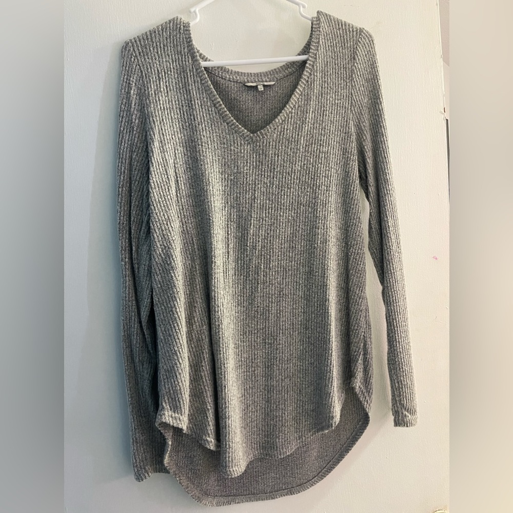 Gray sweater